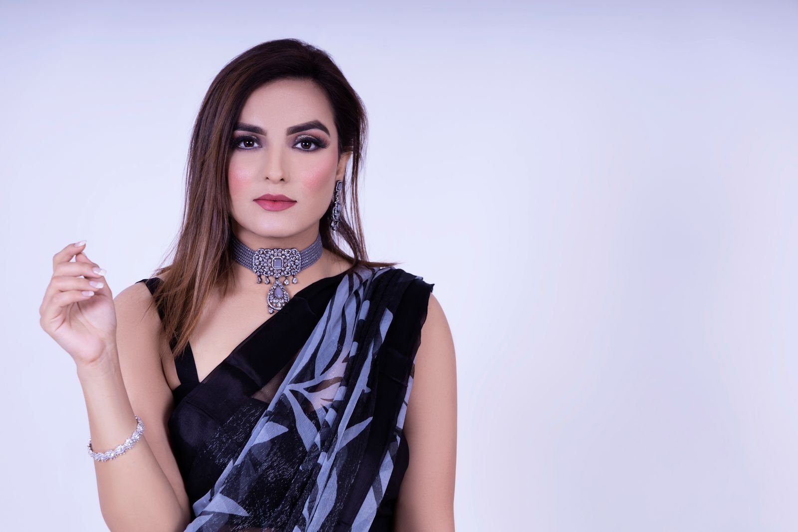 Kundan Silver Choker