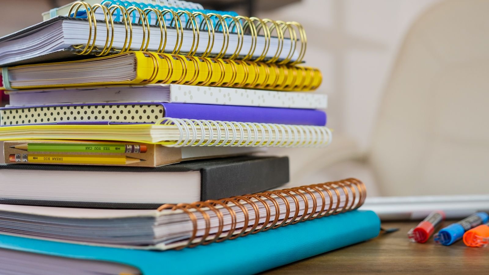 Spiral Notebooks (Pack of 5)